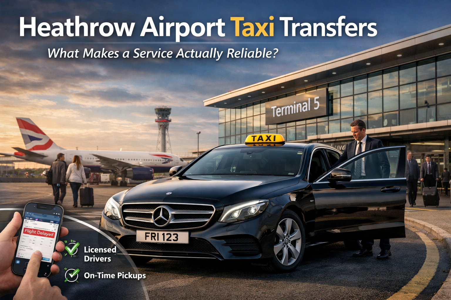 Heathrow Airport Taxi Transfers: What Makes a Service Actually Reliable?