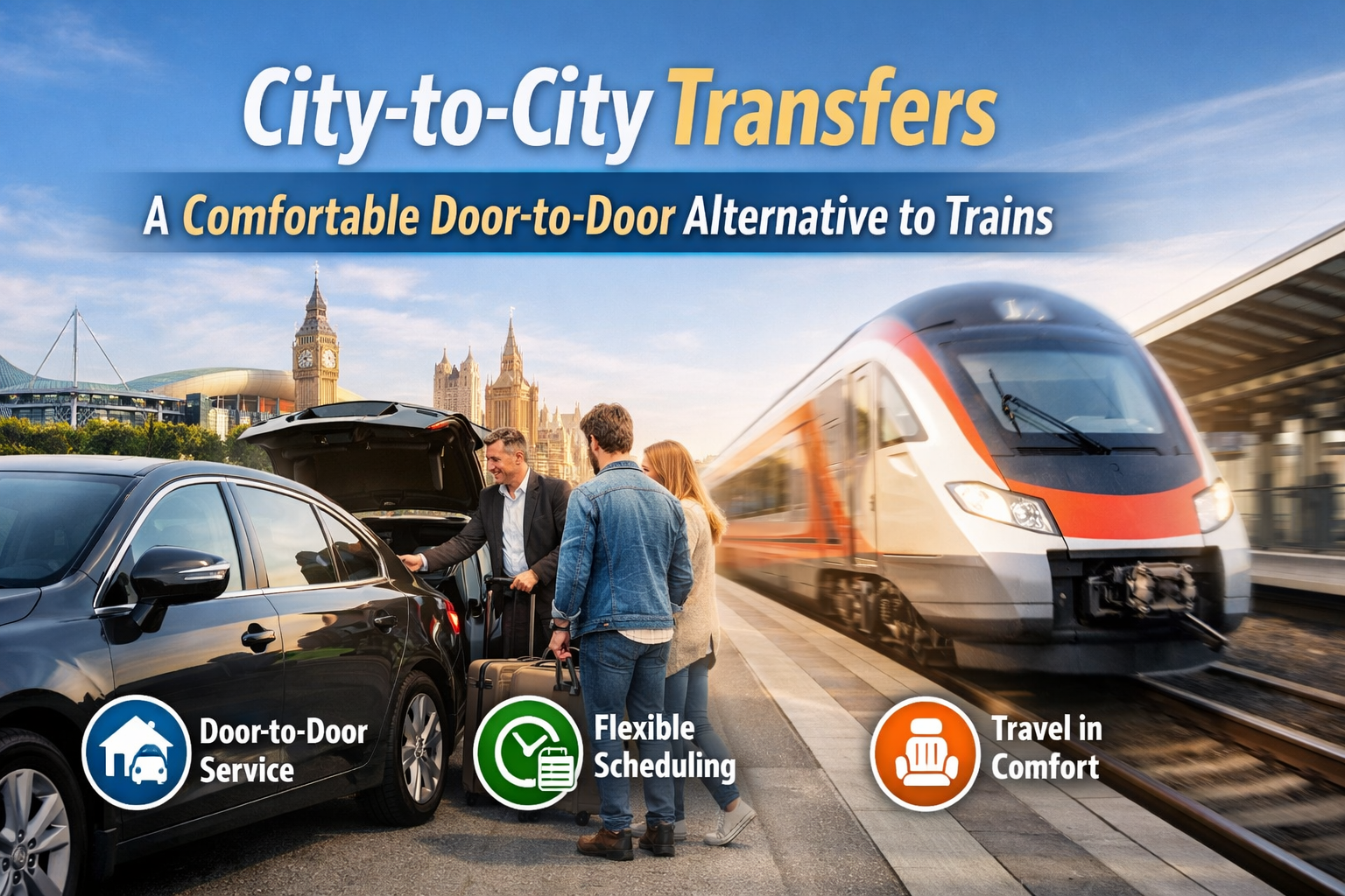 City to City Transfers: A Comfortable Alternative To Trains