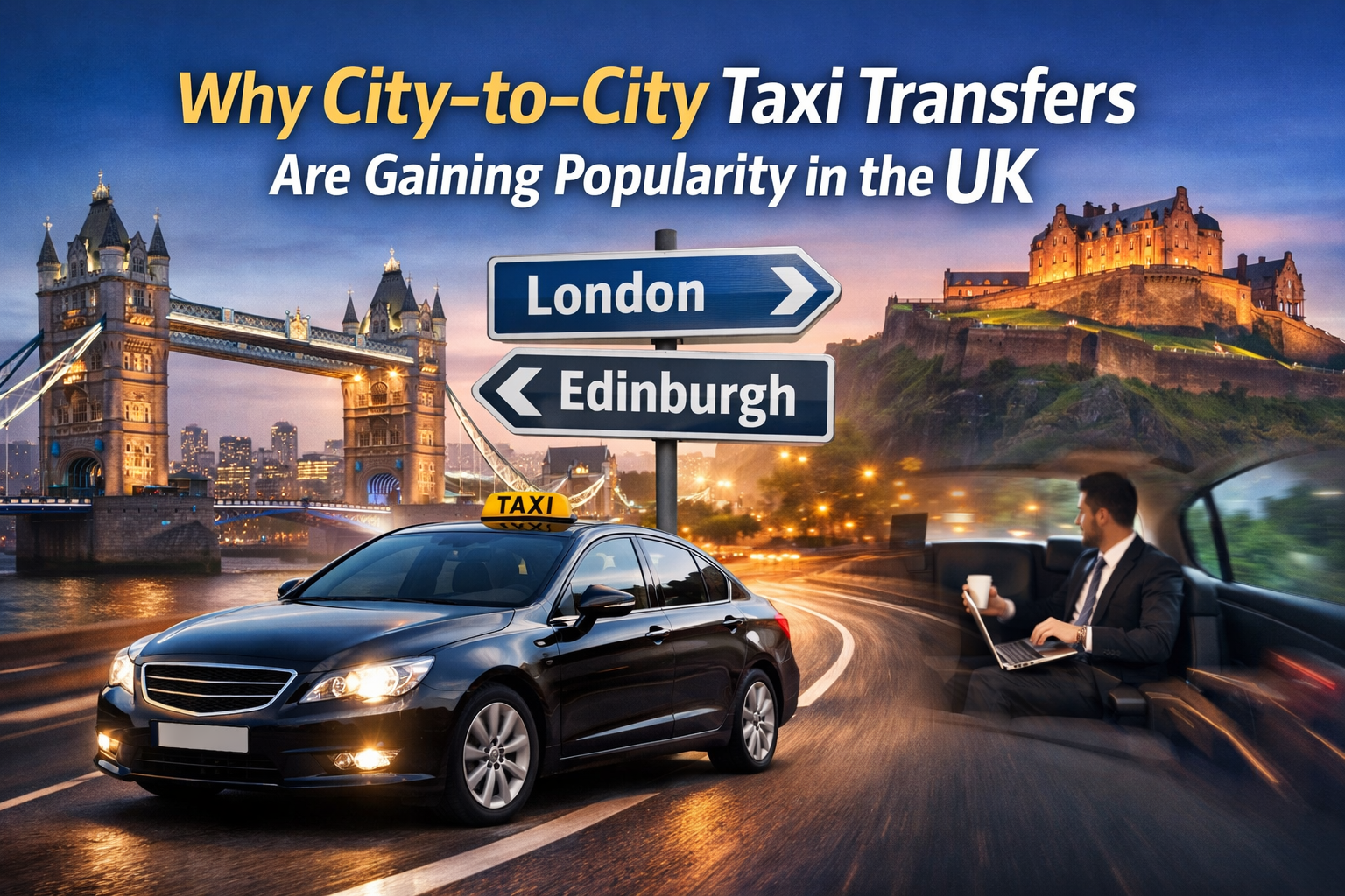 Why City-to-City Taxi Transfers Are Gaining Popularity in the UK