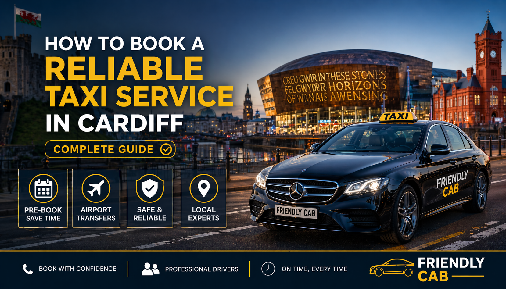 How to Book a Reliable Taxi Service in Cardiff (Complete Guide)