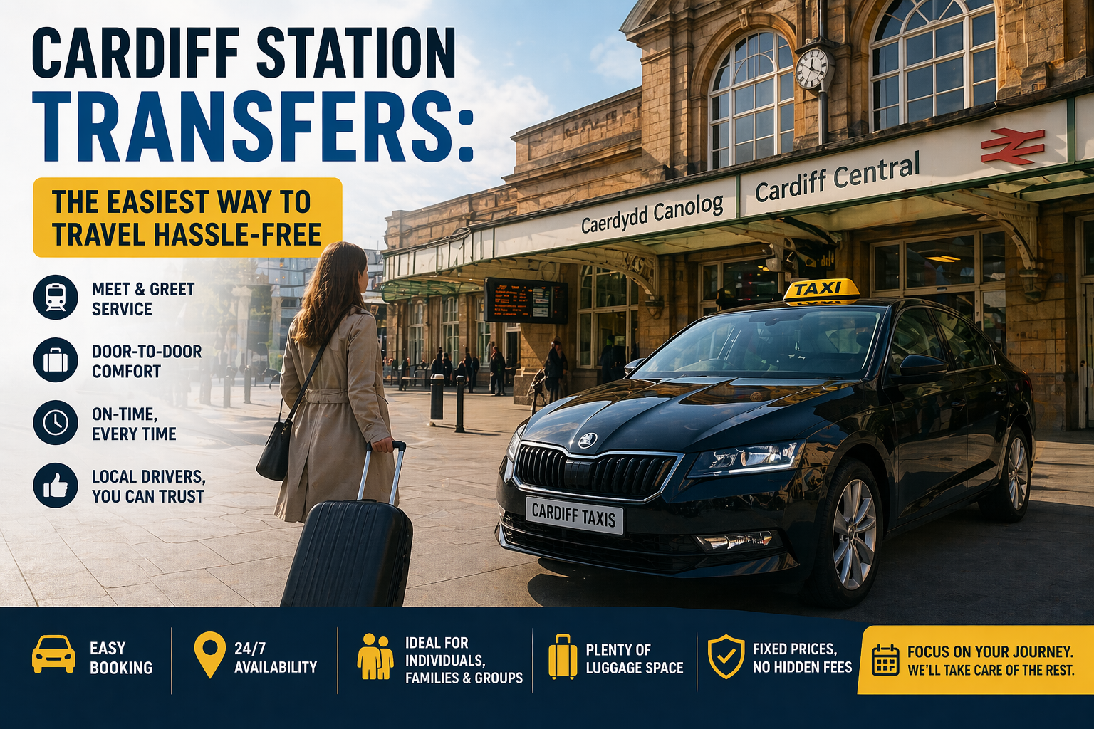 Cardiff Station Transfers: The Easiest Way to Travel Hassle-Free