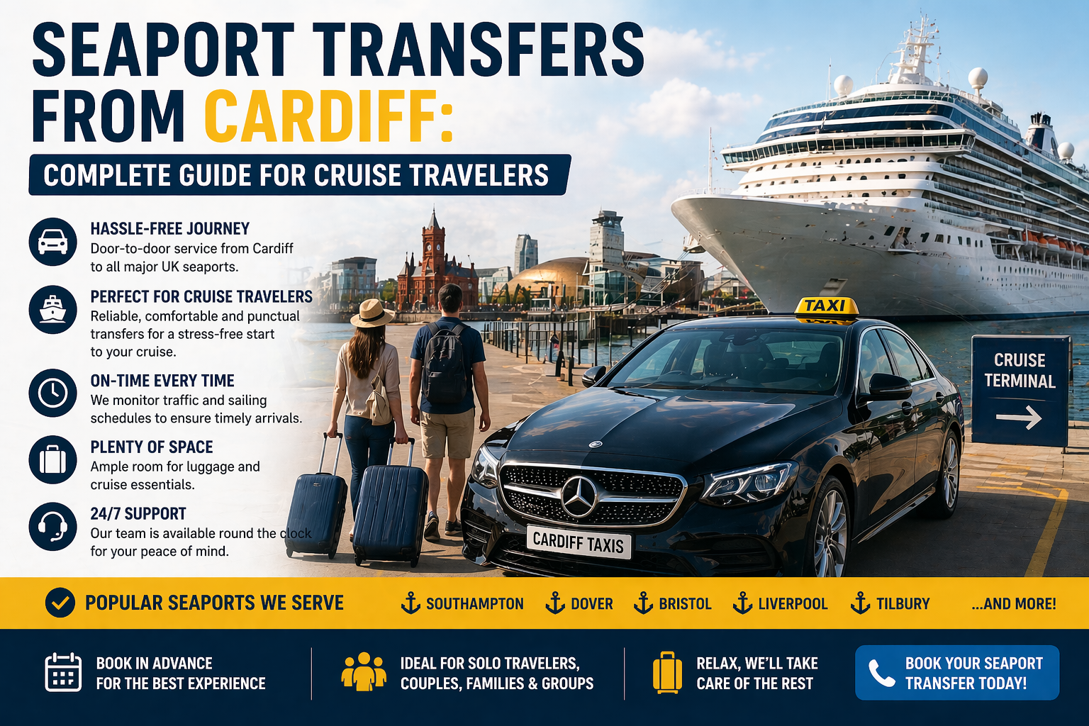 Seaport Transfers from Cardiff: Complete Guide for Cruise Travelers